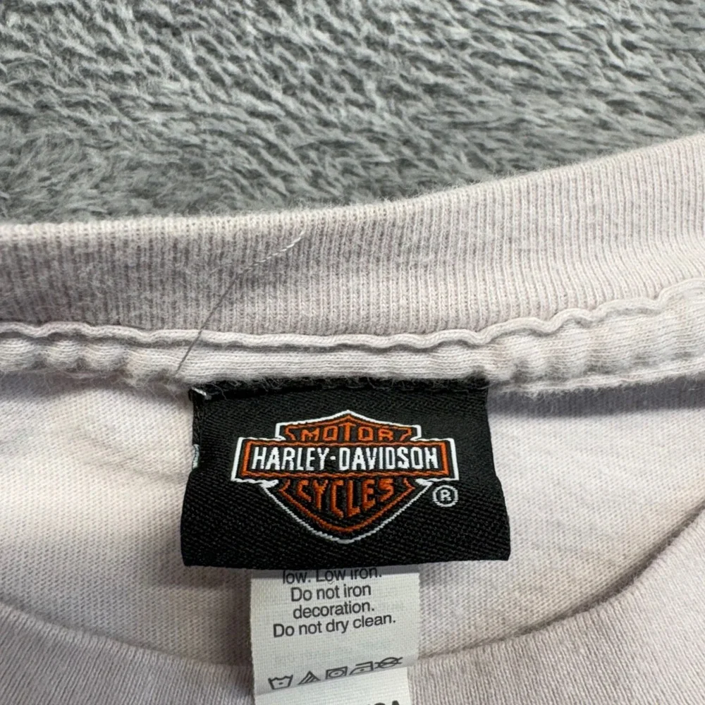 Harley-Davidson T-Shirt Mens XL‎ Tan Excellent Flying Iron Rocky Mount NC
